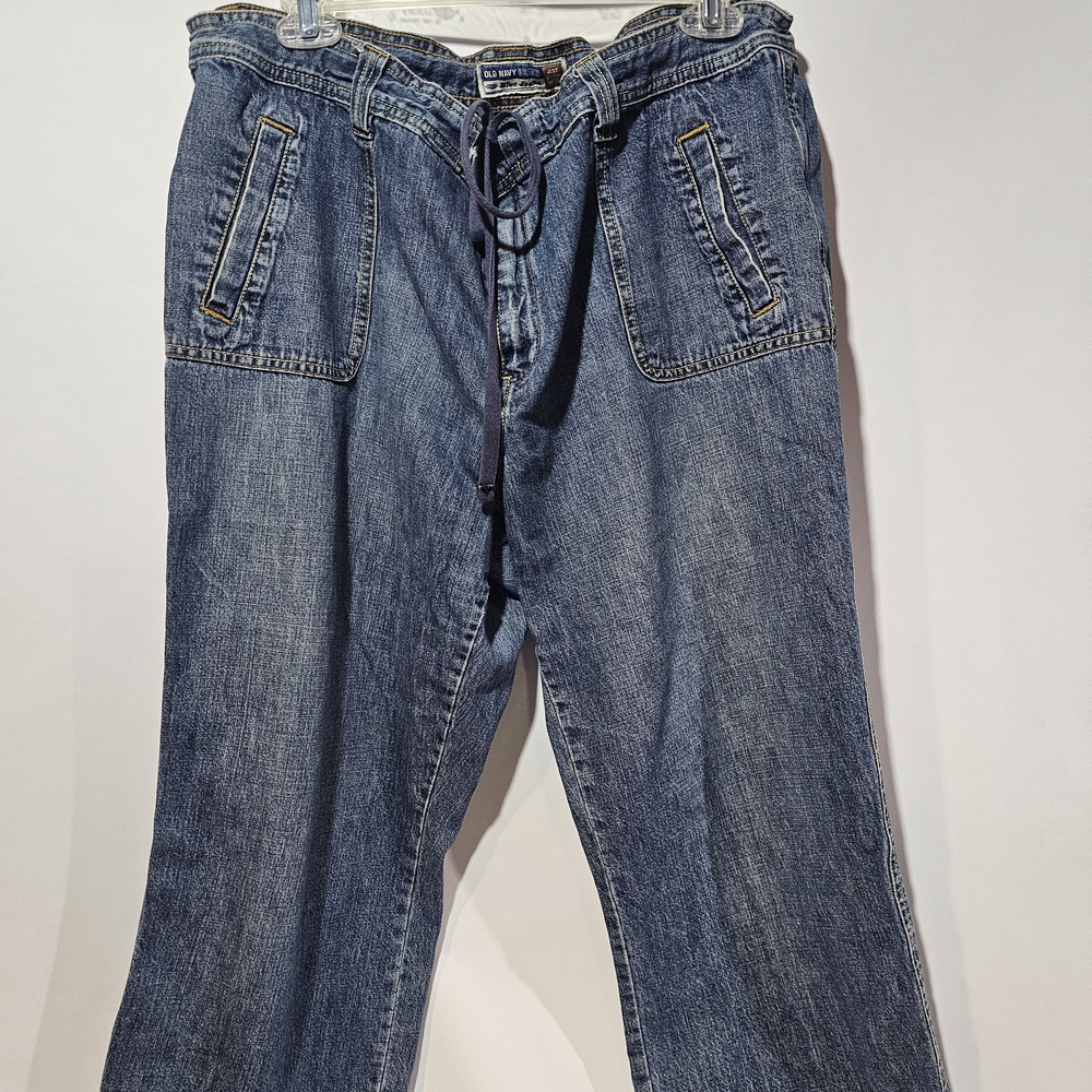 Old Navy Women's Blue Ankle Jeans